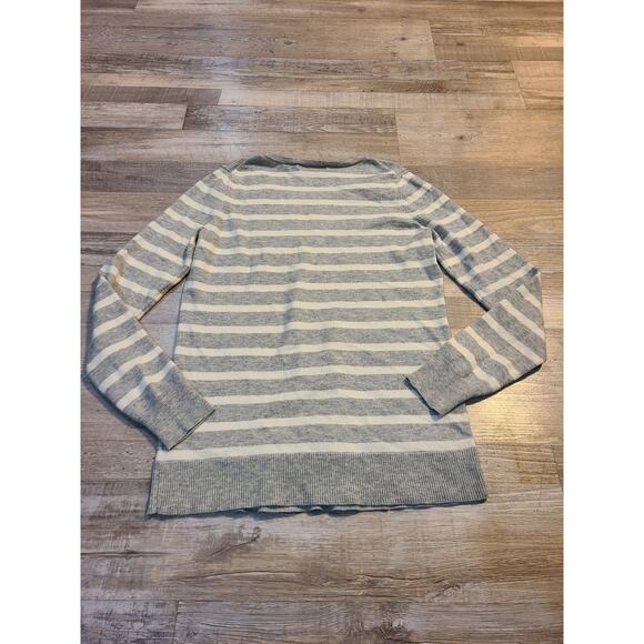 Gap medium women's striped wool blend sweater - Picture 2 of 7